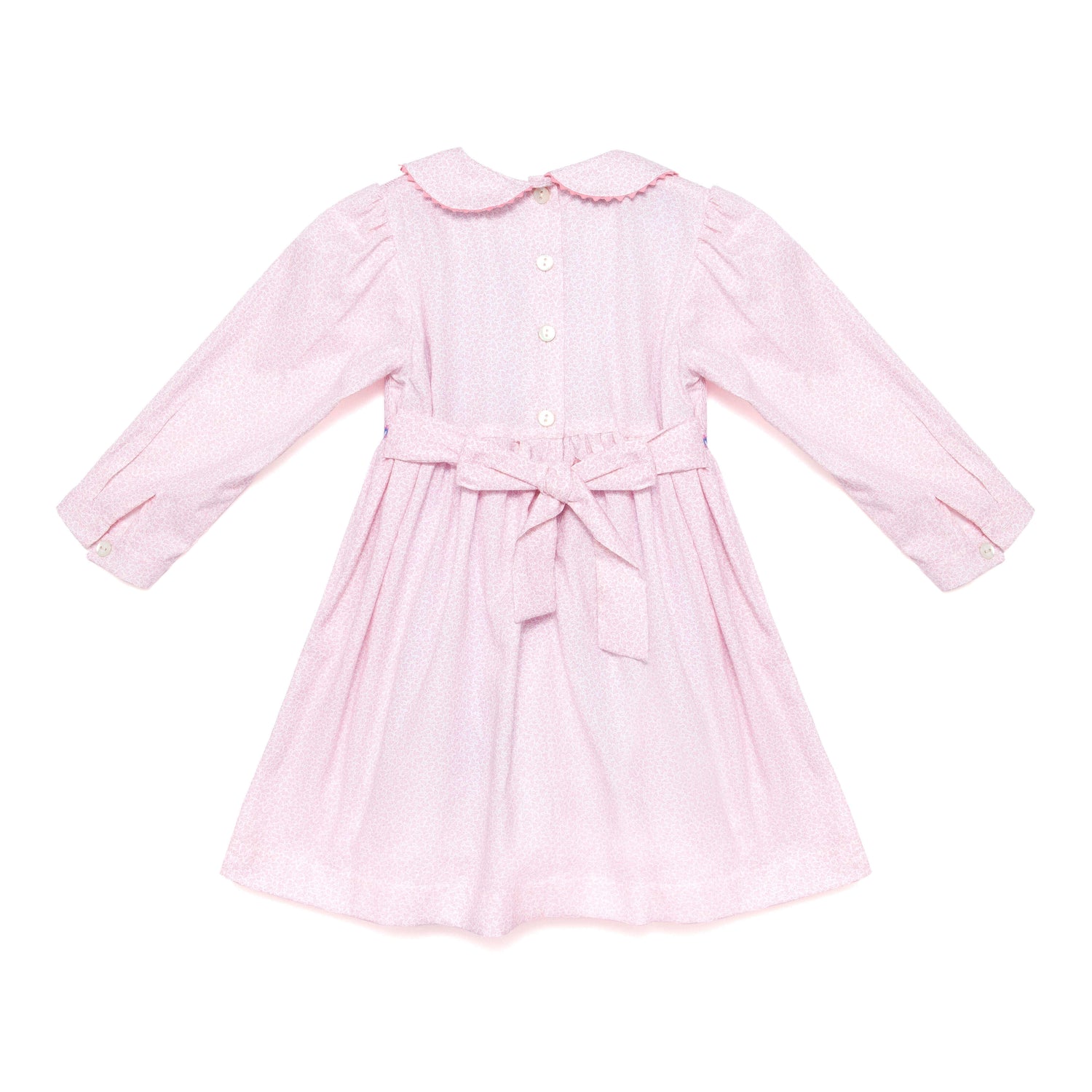 Amber Pink Petal Smocked Dress - Cute Couture