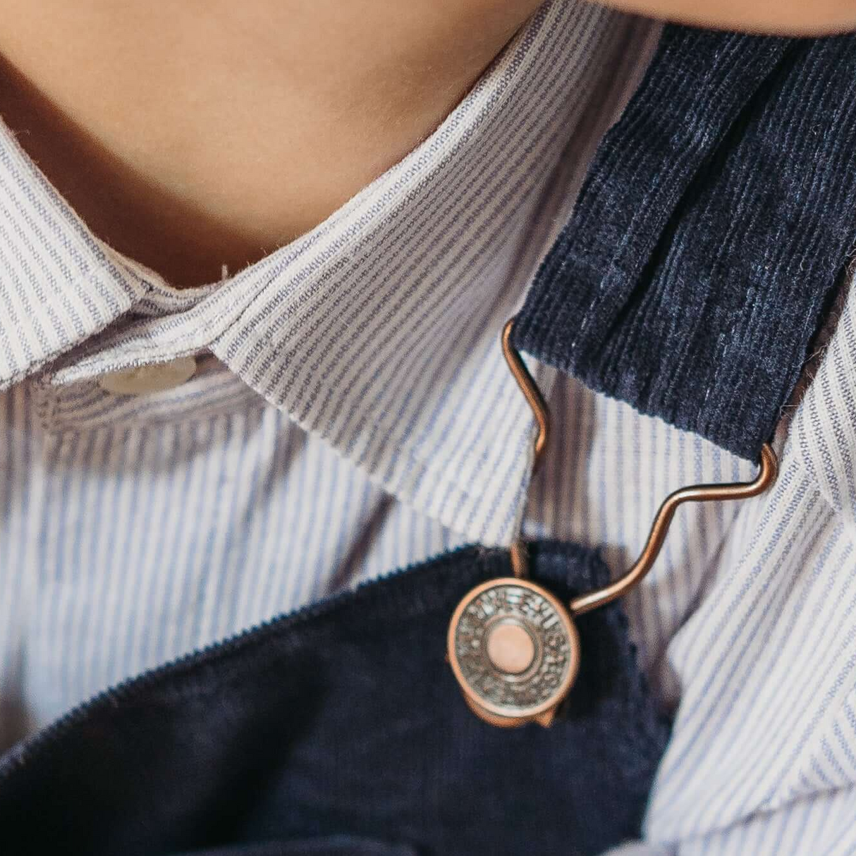 David Boy's Shirt - Mid Blue