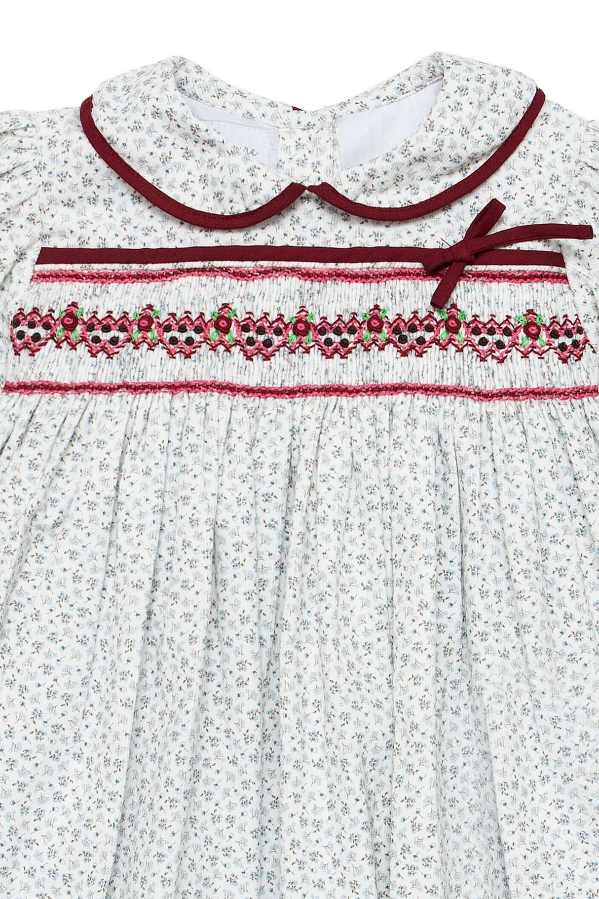 Mathilda Blue Smocked Dress