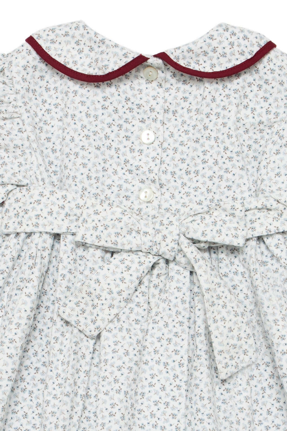 Mathilda Blue Smocked Dress