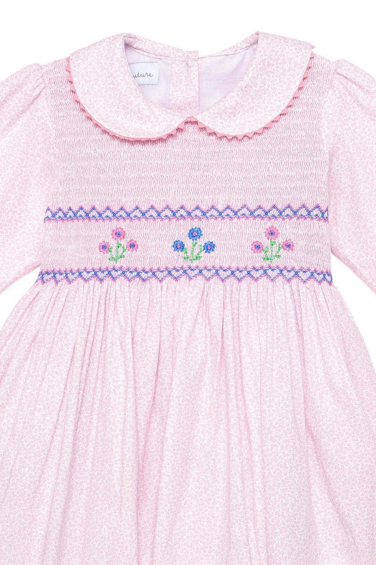 Amber Pink Petal Smocked Dress