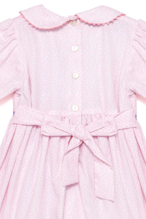 Amber Pink Petal Smocked Dress