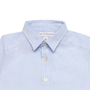 David Boy's Shirt - Mid Blue