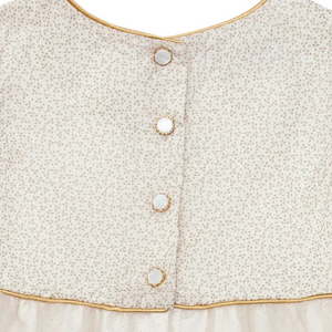 Lilly Gold Tulle Party Dress