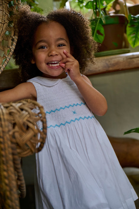 Kathleen A Smocked Dress
