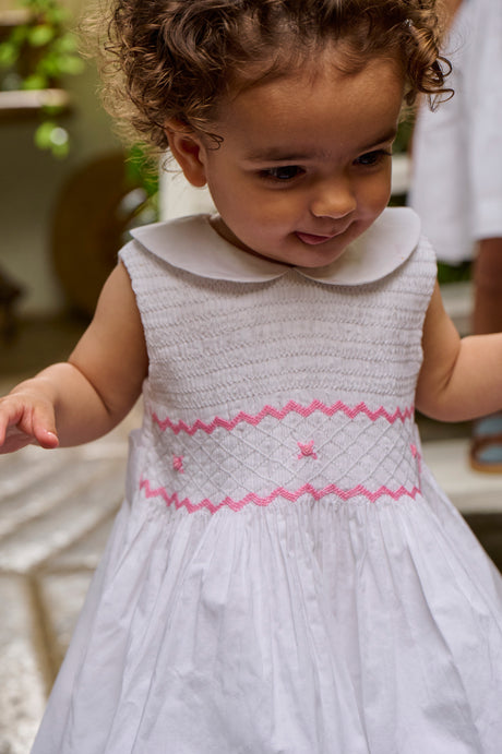 Kathleen A Smocked Dress