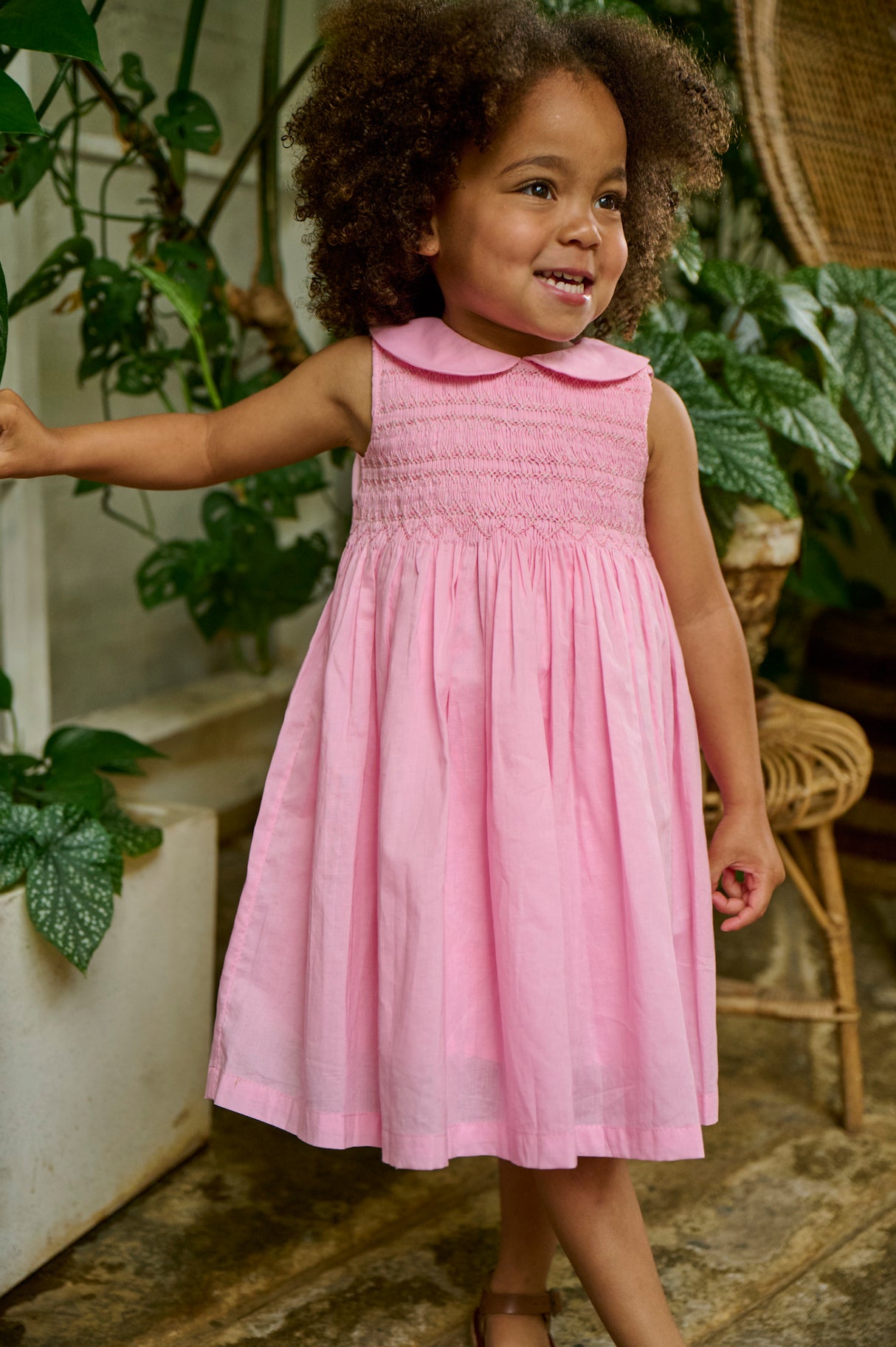 Kathleen B Smocked Dress