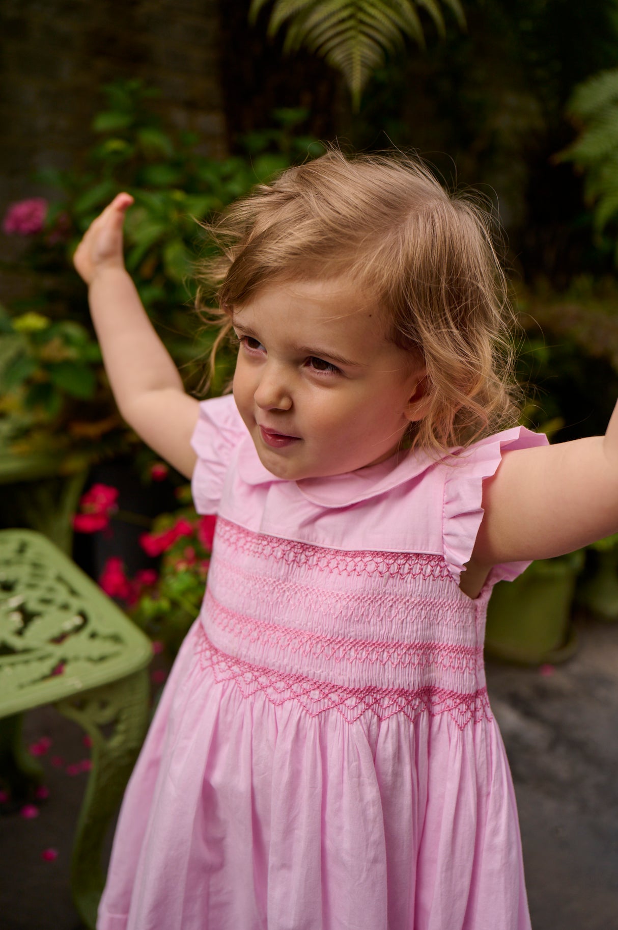 Liza B Smocked Dress