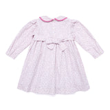 Mathilda Pink Smocked Dress - Cute Couture