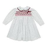Mathilda Blue Smocked Dress - Cute Couture