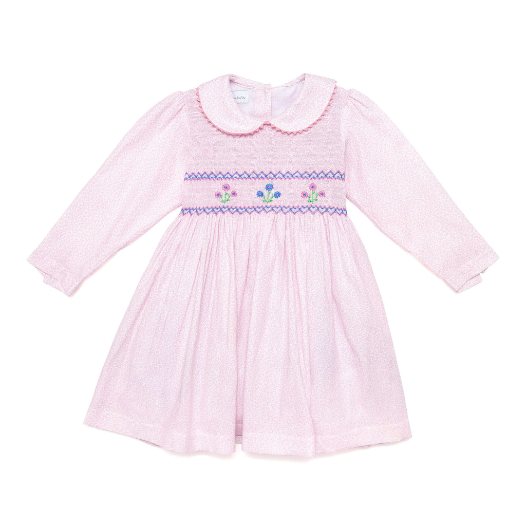 Amber Pink Petal Smocked Dress - Cute Couture