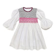Isabella Grey Petal Smocked Dress - Cute Couture