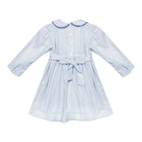 Isla Blue Petal Smocked Dress - Cute Couture