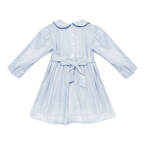 Isla Blue Petal Smocked Dress - Cute Couture