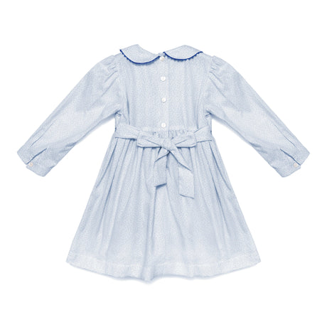 Isla Blue Petal Smocked Dress - Cute Couture