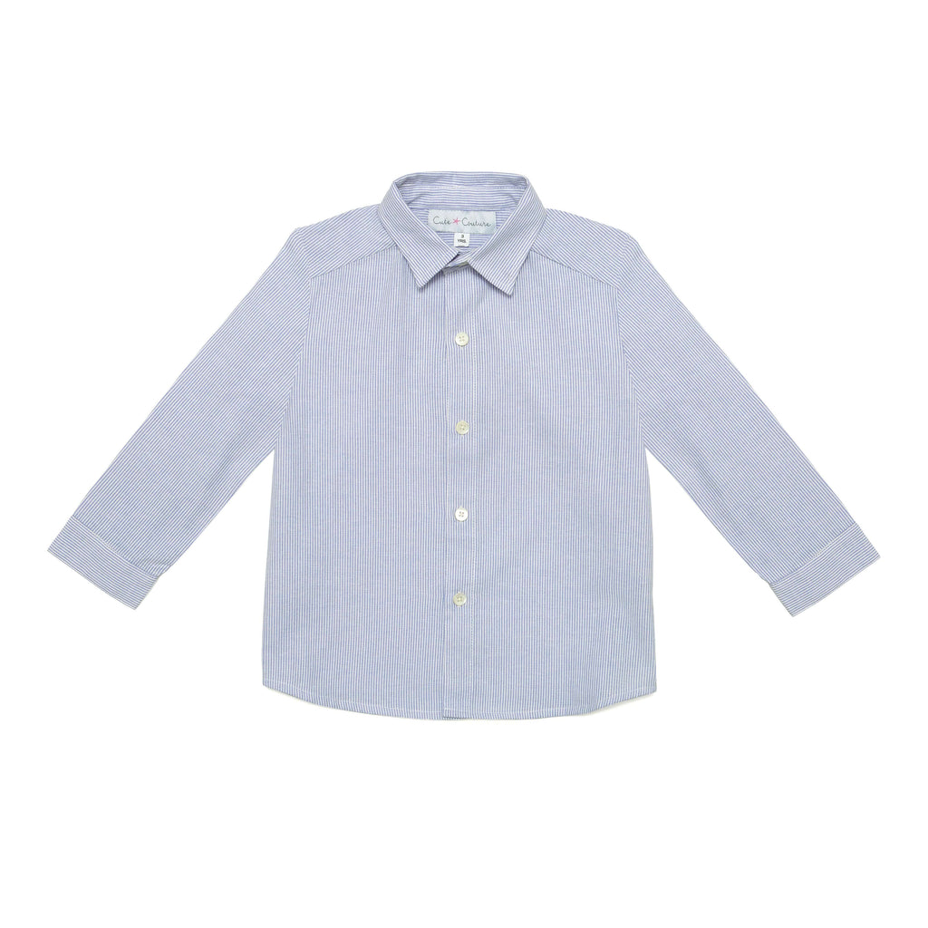 David Boy’s Shirt - Navy Blue - Cute Couture